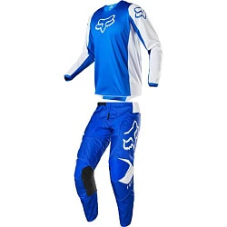 Fox Racing 180 Prix 2020 комплект, сине-белый