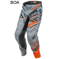 Fly Racing Evolution 2.0 2018 мотоштаны, серо-оранжевый