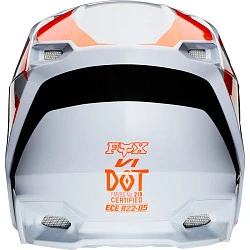 Fox Racing V1 Prix 2020 Flow Orange шлем кроссовый