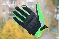 100% Airmatic мотоперчатки, салатовый