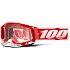 100% Racecraft 2 Red / Clear мотоочки