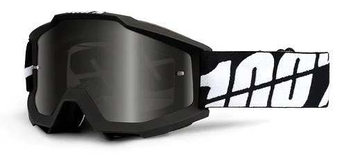 100% Accuri Sand Tornado Grey Smoke Lens мотоочки