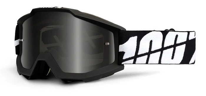 100% Accuri Sand Tornado Grey Smoke Lens мотоочки