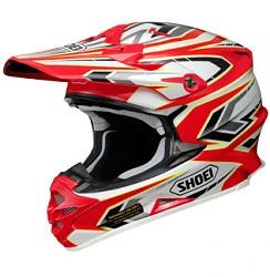 Shoei VFX-W Block-Pass TC-1 шлем кроссовый, красный