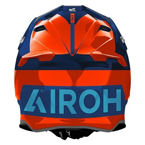 Airoh Twist 3 Fancy Orange/Blue шлем внедорожный, оранжево-синий