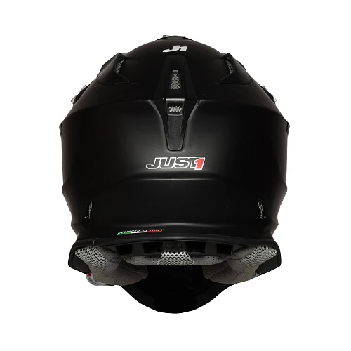 Just1 J18 Solid Matt Black шлем кроссовый