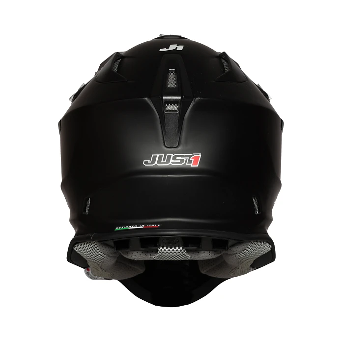 Just1 J18 Solid Matt Black шлем кроссовый