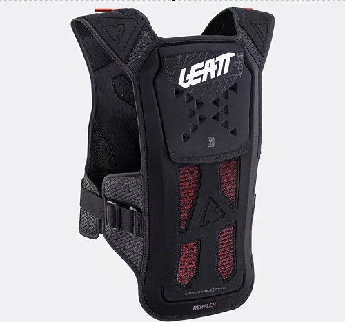 Leatt Chest Protector ReaFlex Black панцирь, черный