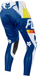 Fox Racing 360 Draftr 2018 мотоштаны, бело-синий