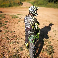 Fox Racing 360 Grav комплект, черно-желтый