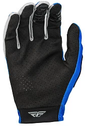 Fly Racing Lite Blue/Grey мотоперчатки