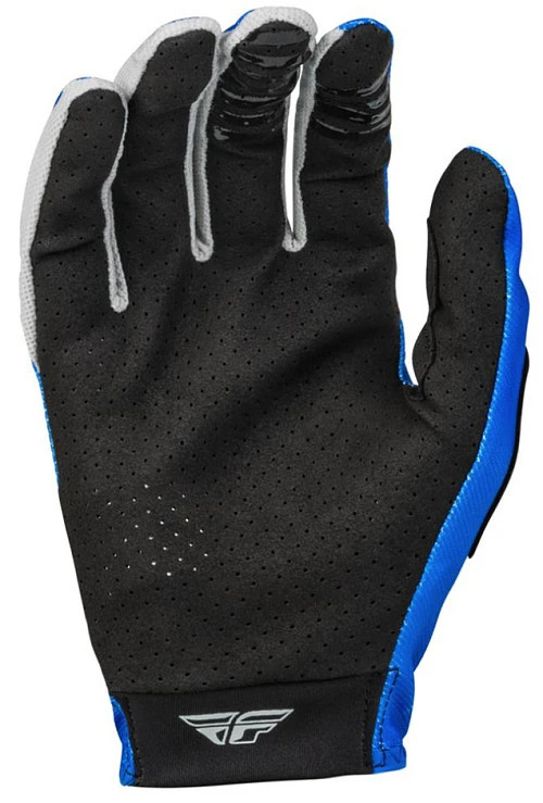 Fly Racing Lite Blue/Grey мотоперчатки