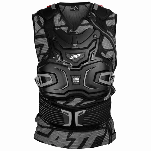Leatt Adventure моточерепаха без рукавов, черный