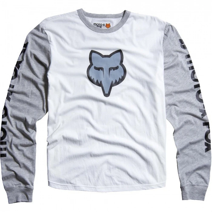 Fox Moto-X LS Knit футболка, белый