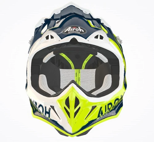 Airoh Aviator Ace Amaze Blue шлем внедорожный, синий