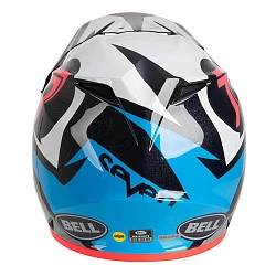 Bell MX-9 Mips Seven Ignite шлем кроссовый, сине-красно-черный