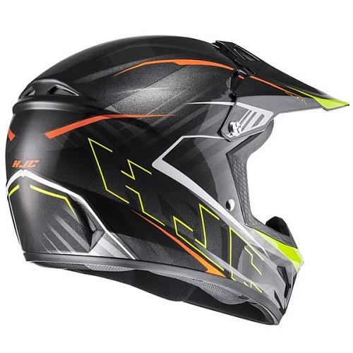 HJC CLXY Blaze MC5 шлем кроссовый детский, черно-салатовый