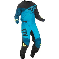 Fly Racing F-16 2019 джерси подростковая, сине-черно-желтый