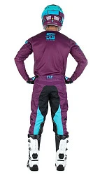 Fly Racing Kinetic Shield комплект, фиолетово-синий