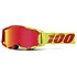 100% Armega Solaris / Hiper Red Mirror Lens мотоочки
