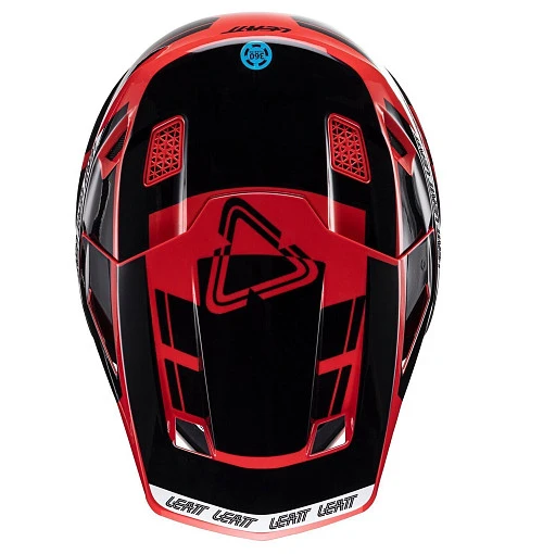 Leatt Kit Moto 7.5 V24 Red шлем кроссовый + Velocity 4.5 мотоочки