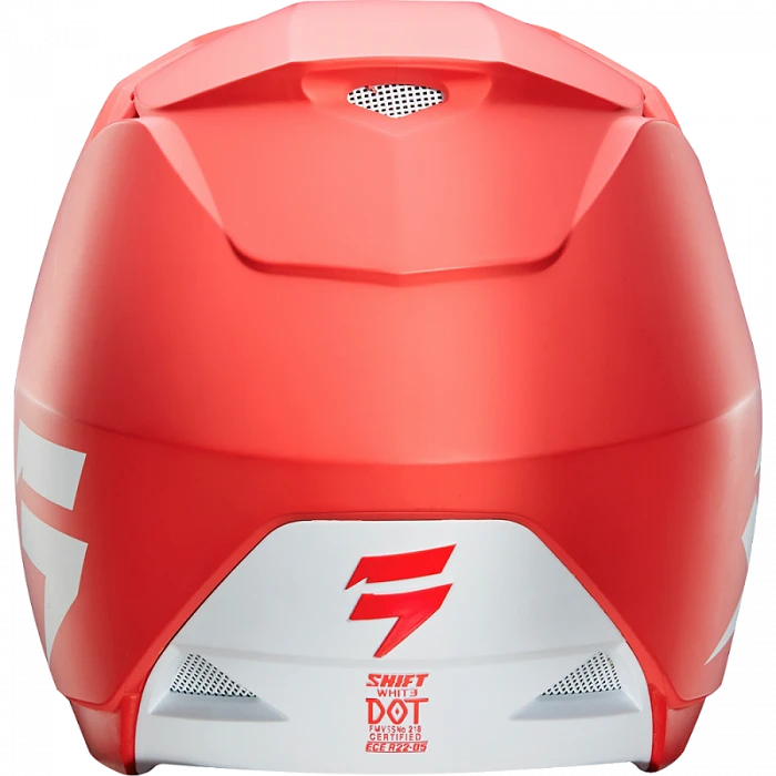 Shift White Youth Red шлем подростковый