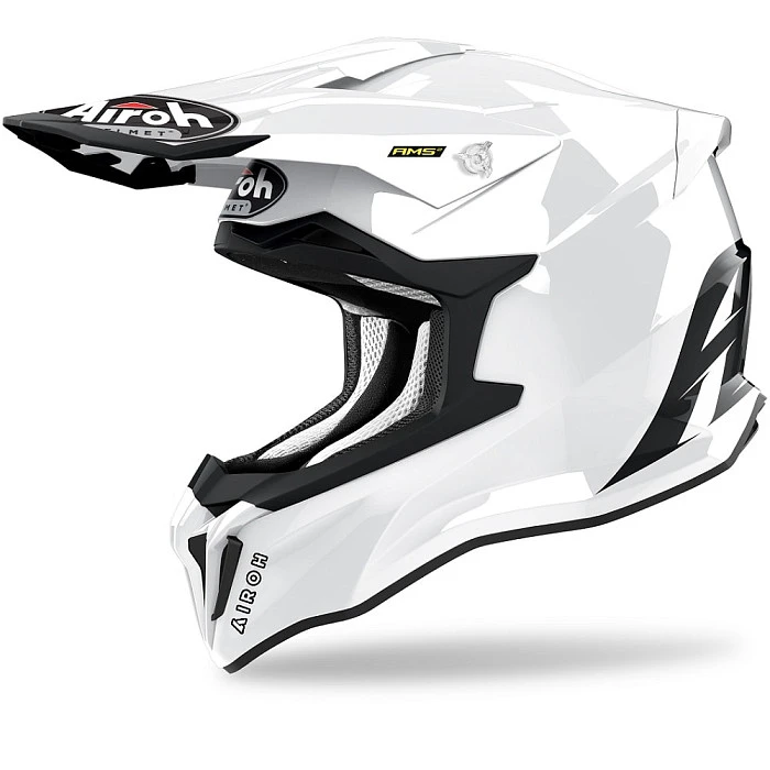 Airoh Strycker White шлем внедорожный, белый