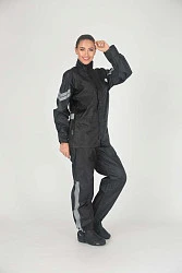 Hyperlook Titan дождевик женский раздельный (куртка+штаны), черный