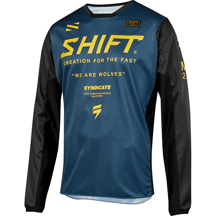 Shift White Muse Navy джерси