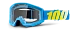 100% Strata Blue Clear Lens мотоочки, голубой