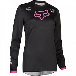 Fox Racing 180 Mata Womens 2019 джерси женская, черно-розовый