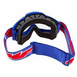 FMF Powerbomb Rocket Blue мотоочки подростковые прозрачная линза
