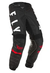 Fly Racing Kinetic K120 2020 мотоштаны, черно-белый