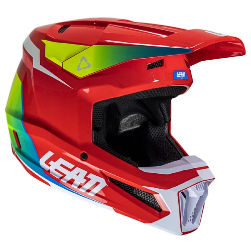Leatt Moto 2.5 V25 Red шлем кроссовый, красный