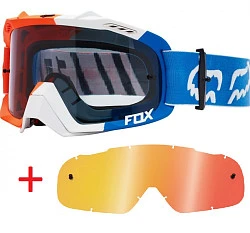 Fox Air Defence Creo Orange Комплект мотоочки + дополнительная красная линза