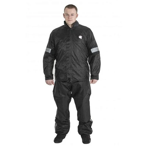 Hyperlook Titan дождевик раздельный (куртка+штаны), черный