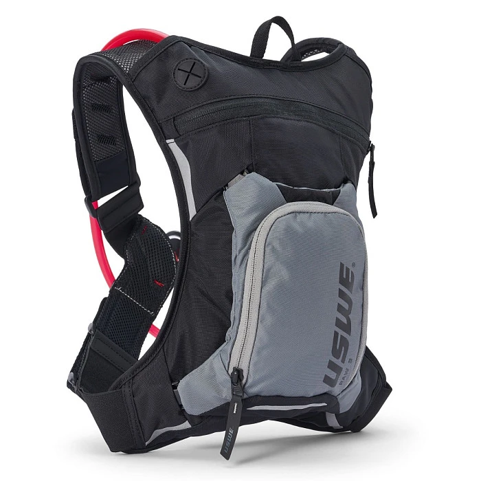 USWE Raw 3L Dirt Biking Hydration Pack (2L) Carbon Black рюкзак-гидропак