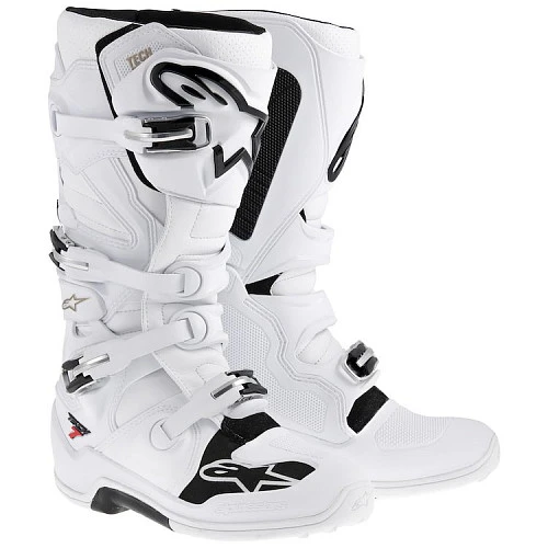 Alpinestars Tech 7 мотоботы кроссовые, белый