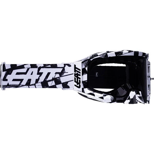 Leatt Velocity 5.5 Checker / Smoke 28% мотоочки, двойная линза