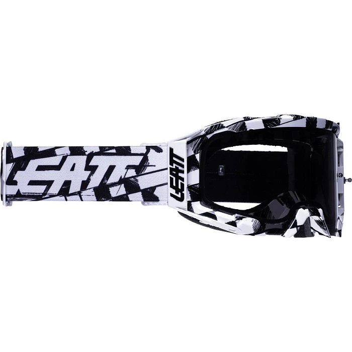 Leatt Velocity 5.5 Checker / Smoke 28% мотоочки, двойная линза