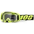 100% Armatic Neon Yellow / Clear Lens мотоочки, желтый
