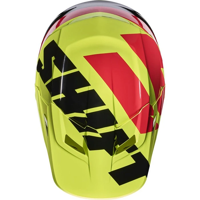 Shift White Tarmac Flow Yellow козырек к шлему