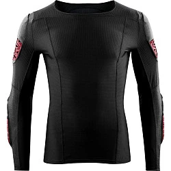 Fox Baseframe джемпер с защитой локтей и плеч, черный