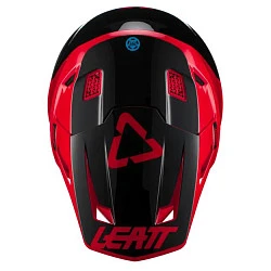 Leatt Kit Moto 7.5 V21 Red шлем кроссовый + Velocity 4.5 мотоочки