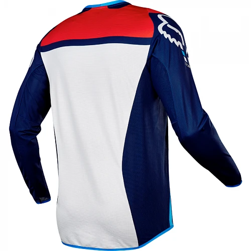 Fox Racing Flexair Seca джерси, темно-синий