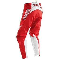 Thor Phase Hyperion мотоштаны, красно-белый