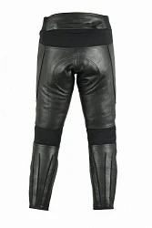 First M817 Tropica женские кожаные мотоштаны с защитой, черный