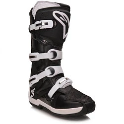 Alpinestars Tech 3 мотоботы кроссовые, черно-белый