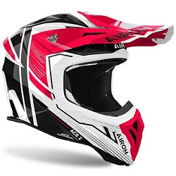 Airoh Aviator Ace 2 Engine Red Gloss шлем внедорожный