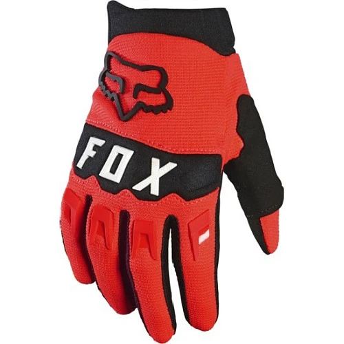 Fox Dirtpaw Youth Flow Red мотоперчатки подростковые